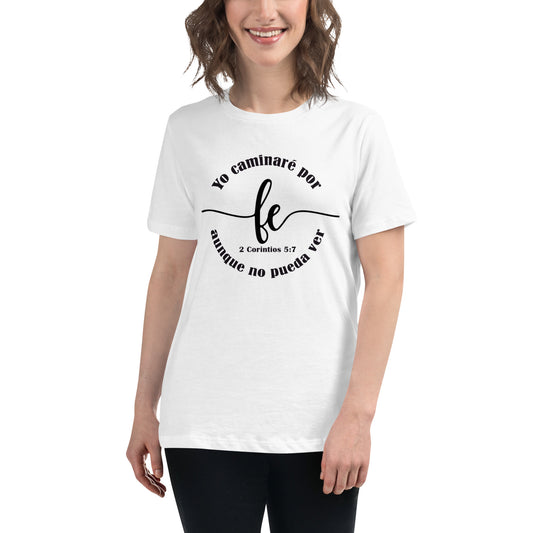 Walk in Faith Women's Relaxed T-Shirt